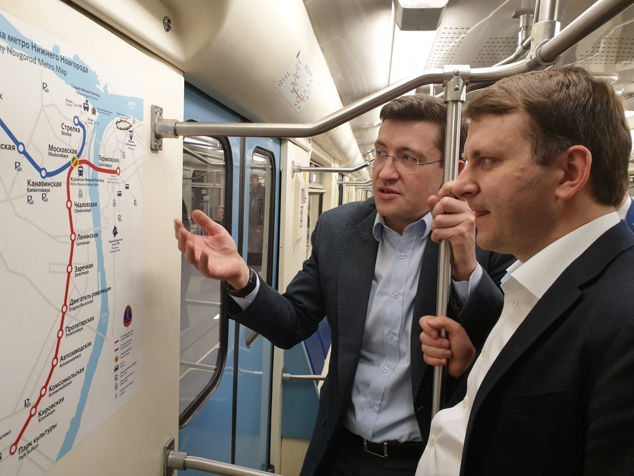 Развитие нижегородской транспортной инфраструктуры обсудили Глеб Никитин и Максим Орешкин  - фото 1